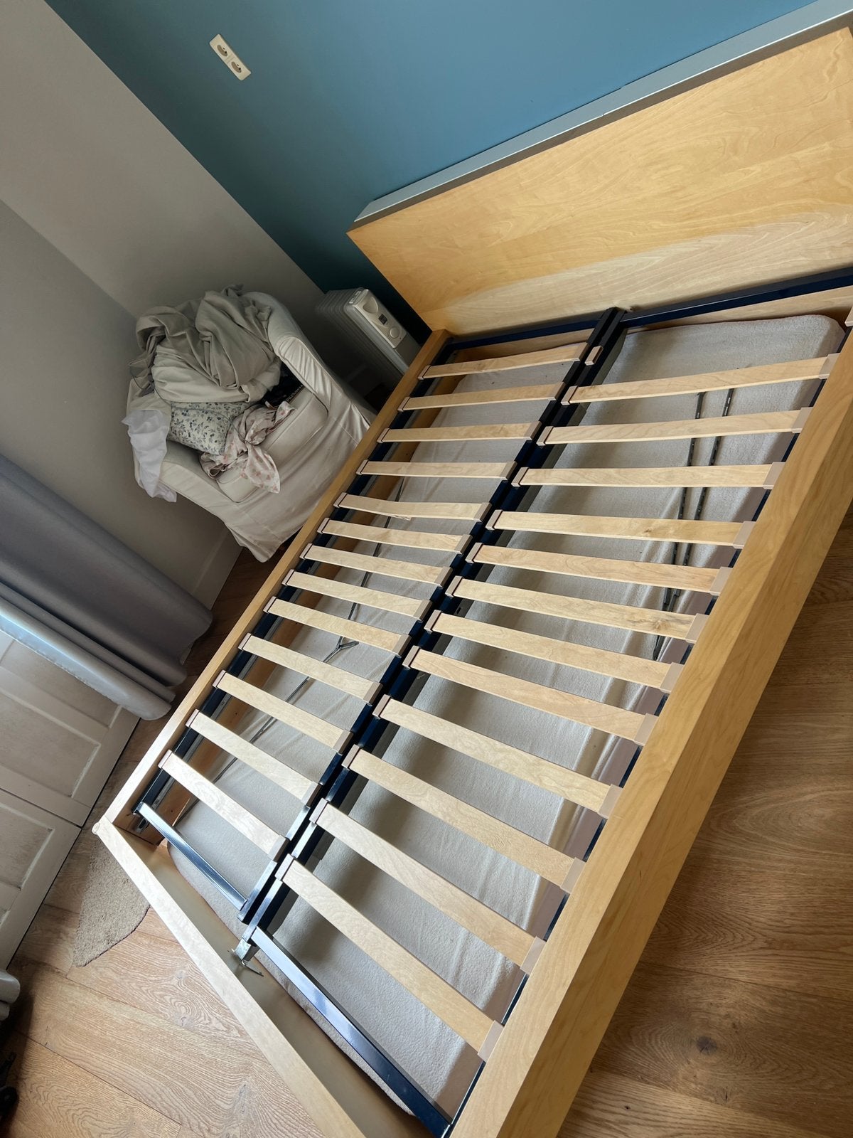 Bed 160 cm, Enlèvement, Utilisé, 160 cm