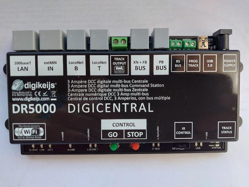 Digikeijs Digicentral DCC multibus R5000, Hobby & Loisirs créatifs, Trains miniatures | Échelles Autre, Neuf, Autres marques, Autres types