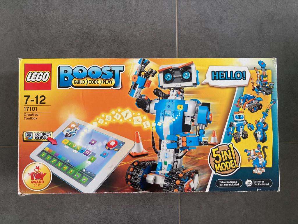 LEGO BOOST Creative Toolbox 17101, Kinderen en Baby's, Speelgoed | Duplo en Lego, Gebruikt, Lego, Complete set, Compleet, Inclusief doos