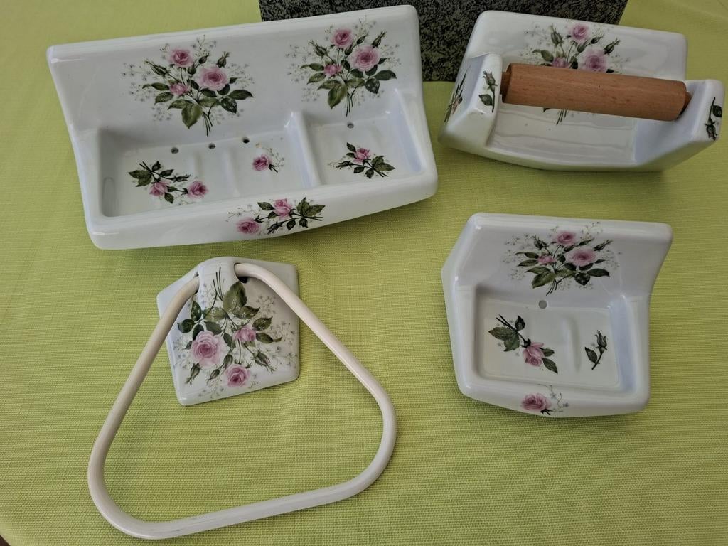Toiletset porselein, Antiek en Kunst, Ophalen