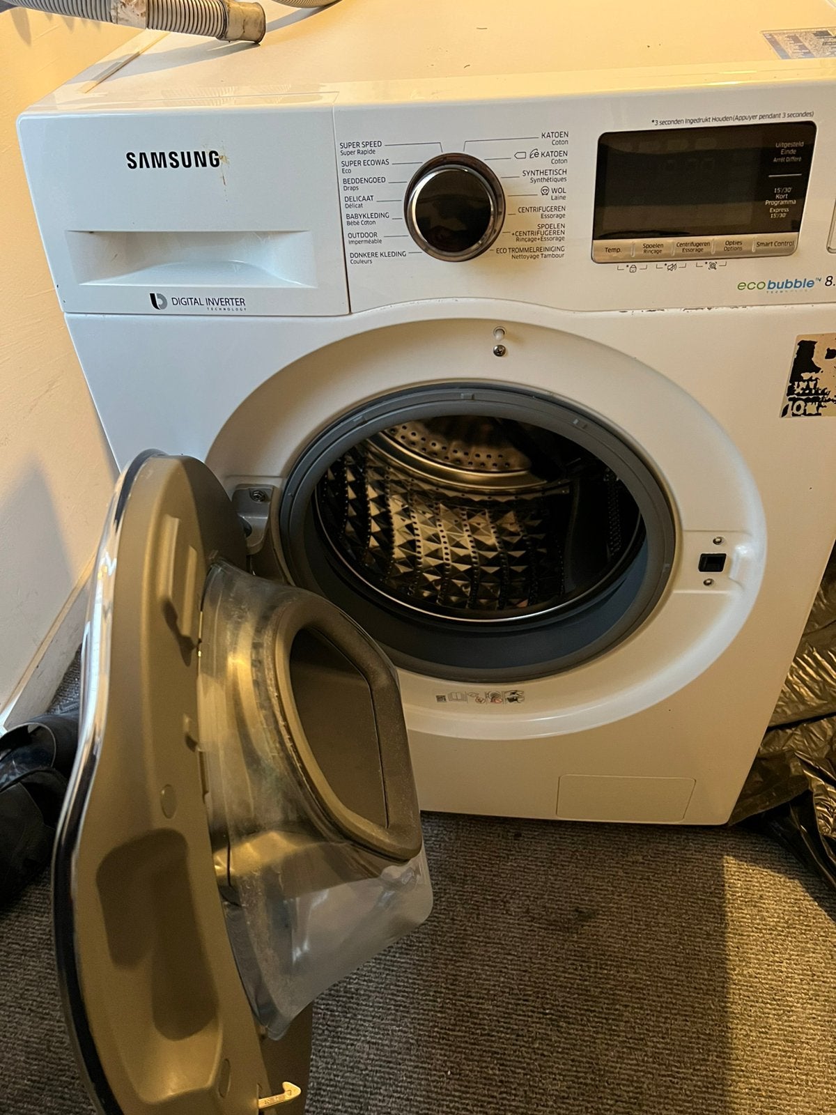 Wasmachine samsung, Ophalen, Zo goed als nieuw