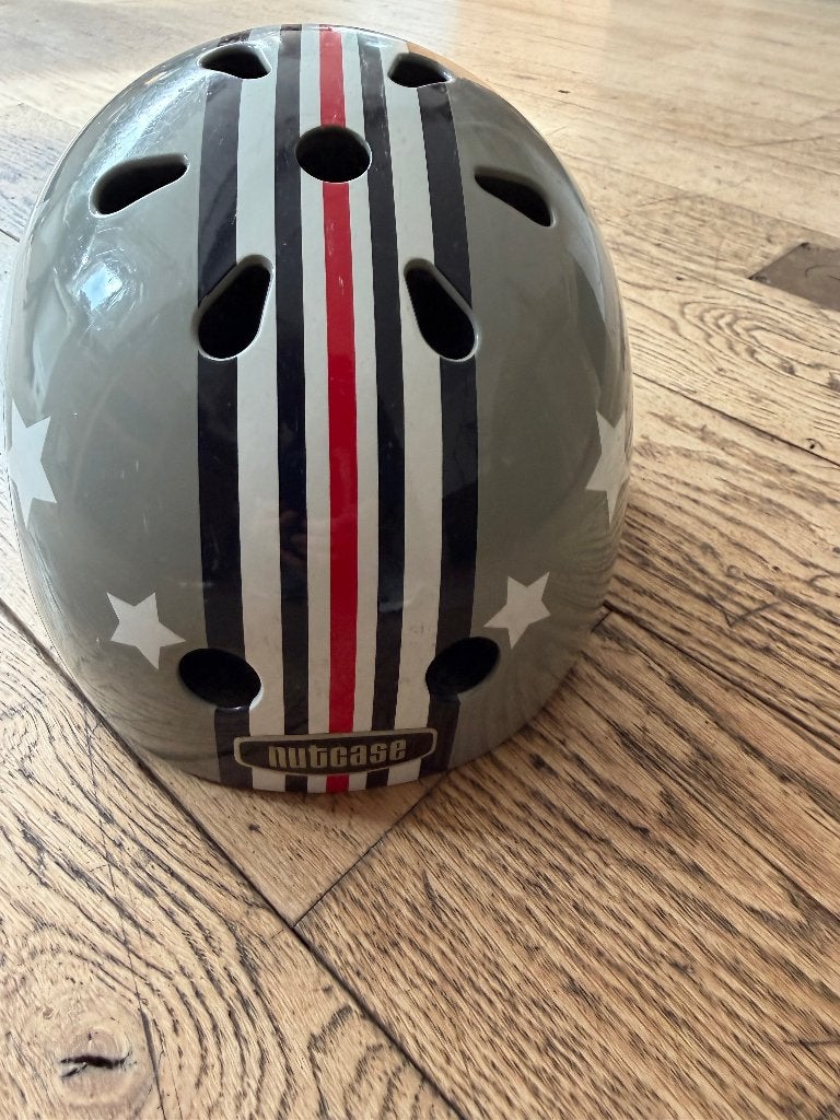 Fietshelm kind Nutcase, Fietsen en Brommers, Gebruikt, M, Ophalen of Verzenden, Nutcase