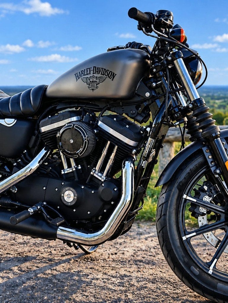 Harley-Davidson 883 (XL883N), Occasion, Plus de 35 kW, 2 cylindres, Particulier