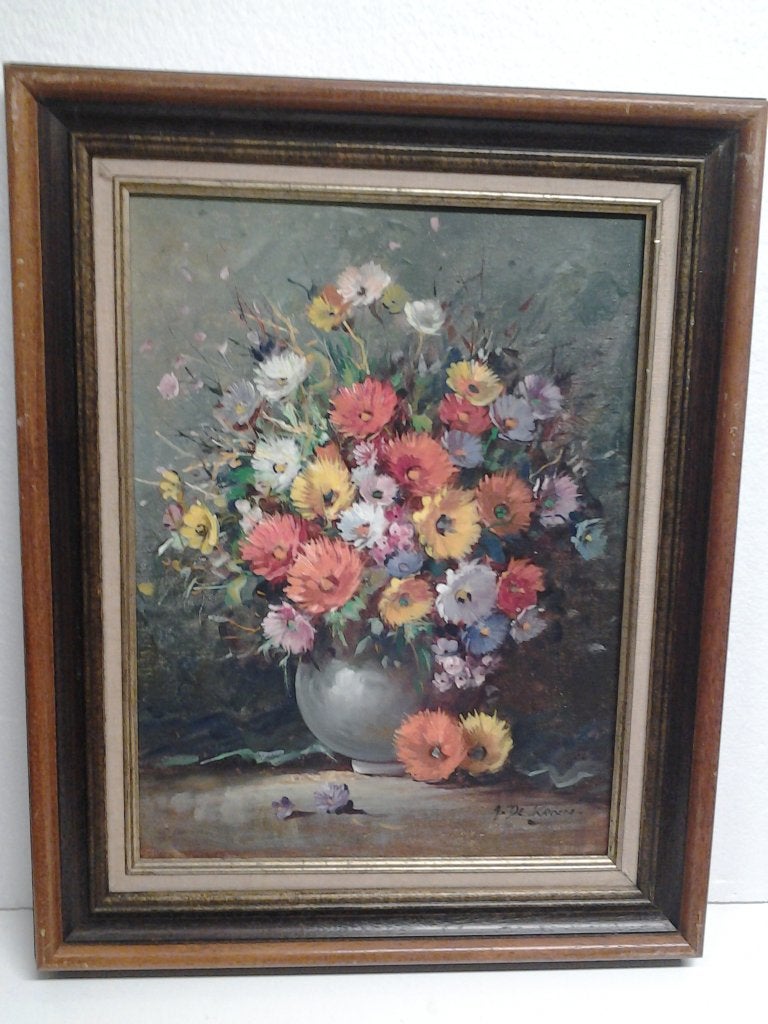 schilderij, Antiquités & Art, Peinture à l'huile, Cadre spécial, Enlèvement, Autres styles