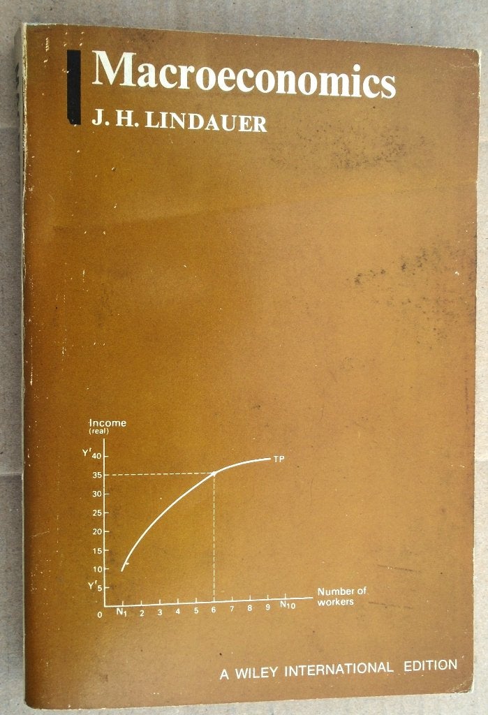 Macroeconomics - 1968 - John Lindauer (1937), Boeken, Gelezen, John Howard Lindauer II (°1937), Ophalen of Verzenden, Economie en Marketing