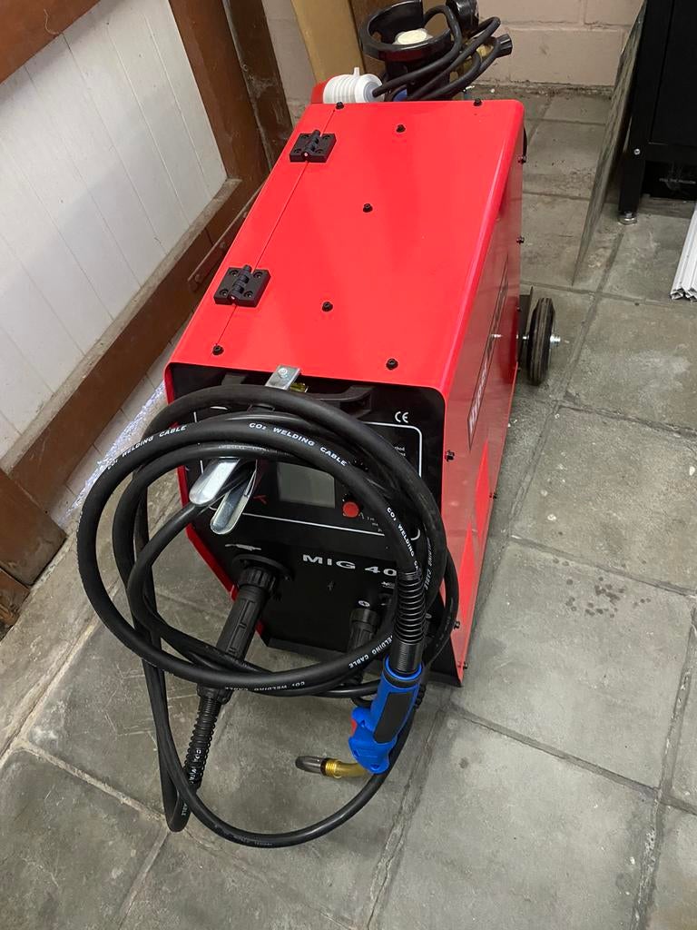 Laspost NIEUW!! Hyper welding half automaat bagetten en tig, Ophalen, Nieuw, 250 ampère, Elektroden