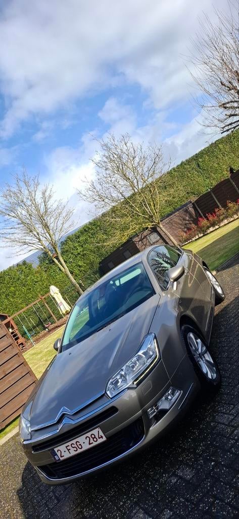 C5 exclusive perfecte staat, Auto's, Zwart, Leder en Stof, Trekhaak, Particulier