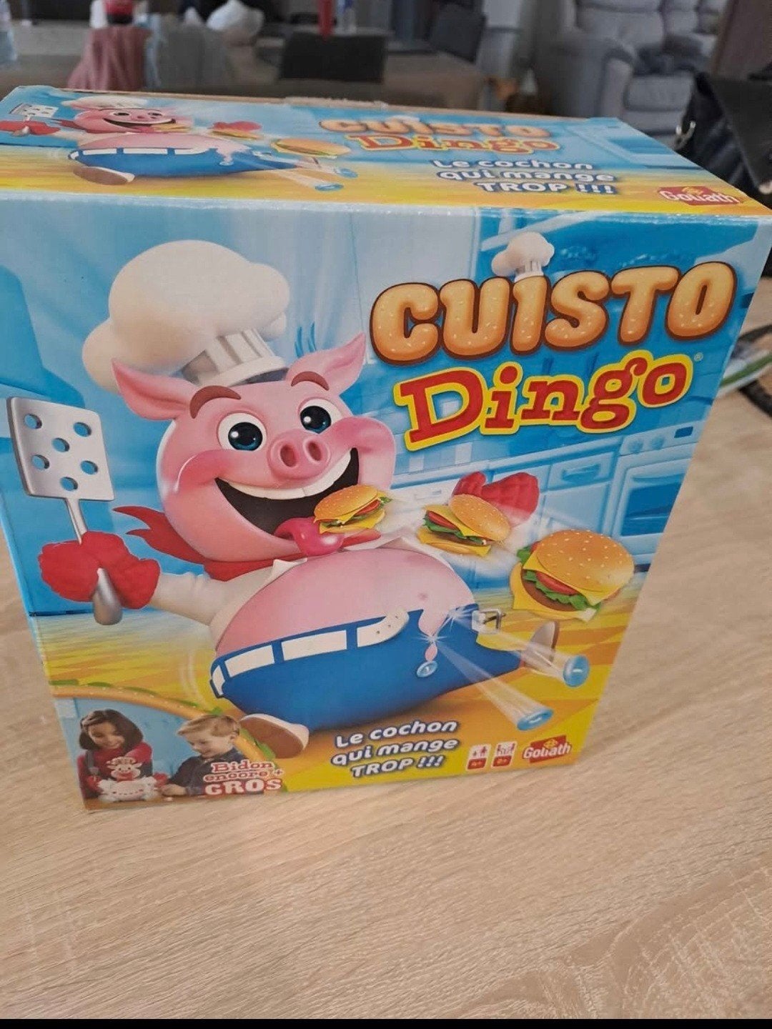 Jeux cuisto dingo, Enlèvement