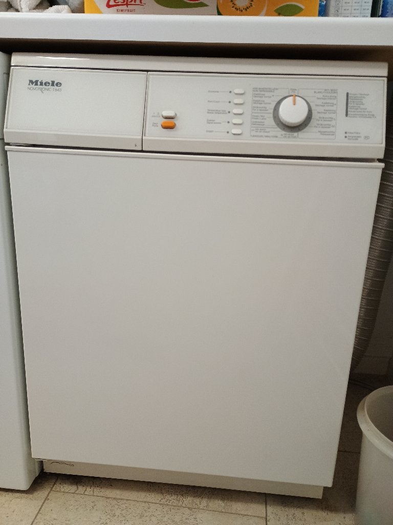 Droogkast Miele novotronic T643, Electroménager, Programme laine, Comme neuf, Chargeur frontal, Enlèvement