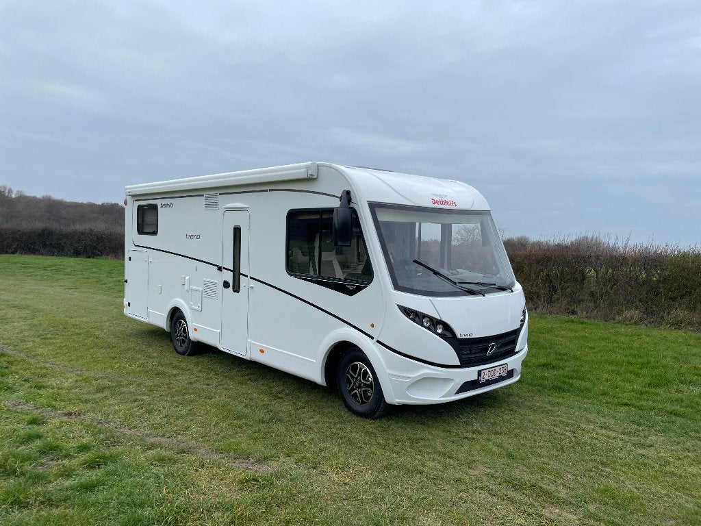 Camper Dethleffs Trend Integraal, Caravans en Kamperen, Mobilhomes, Fiat, Alarme, Diesel, Particulier