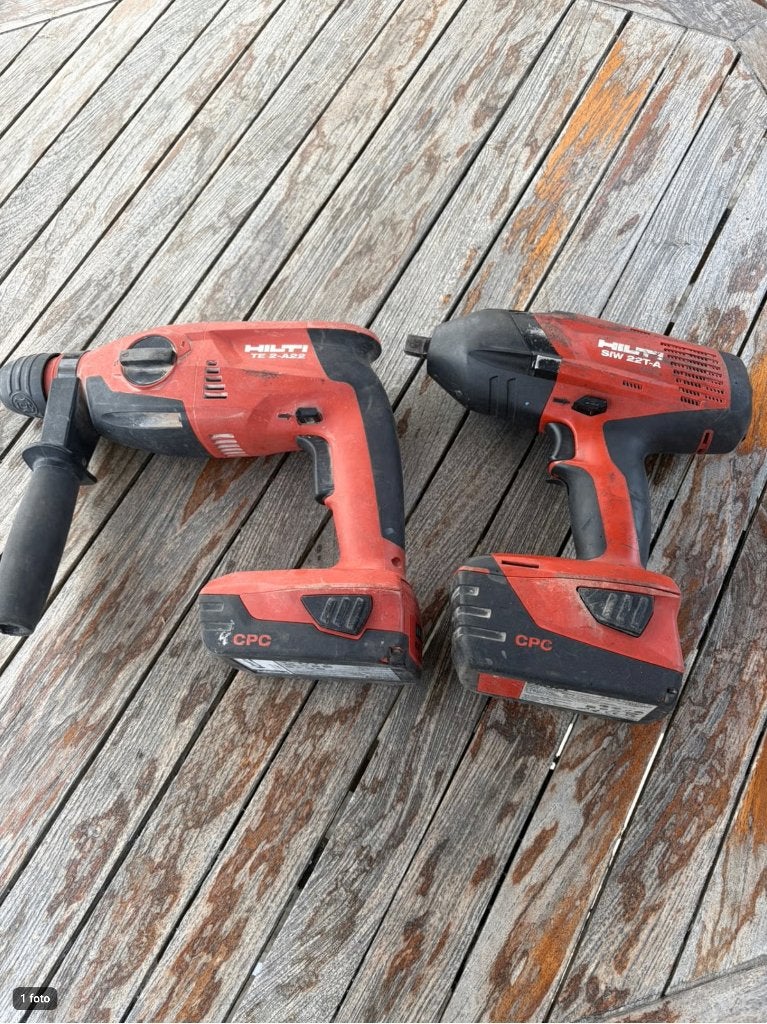 Hilti Siw 22T-A Professionele Accu Slagmoersleutel, Ophalen of Verzenden, Zo goed als nieuw