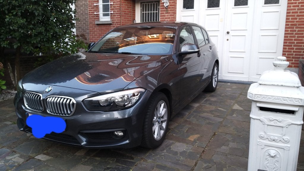 BMW 1 116I-SERIE, Auto's, Euro 5, Zwart, 5 deurs, Particulier