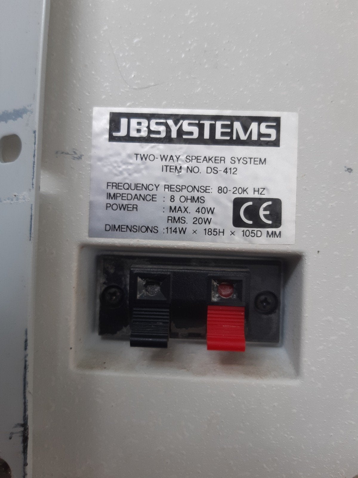 Jbsystems  two way speaker system, Audio, Tv en Foto, Luidsprekerboxen, Bluetooth, Ophalen