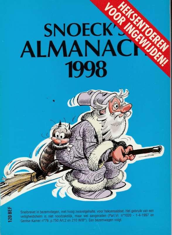Snoeck's almanach voor 1998 Heksentoeren voor ingewijden, Boeken, Snoeck - Decaju & zoon, Nieuw, Ophalen of Verzenden, Verhalen