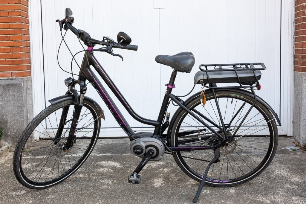 Vélo électrique femme SCOTT, Fietsen en Brommers, Ophalen, Zo goed als nieuw, 50 km per accu of meer, Overige merken