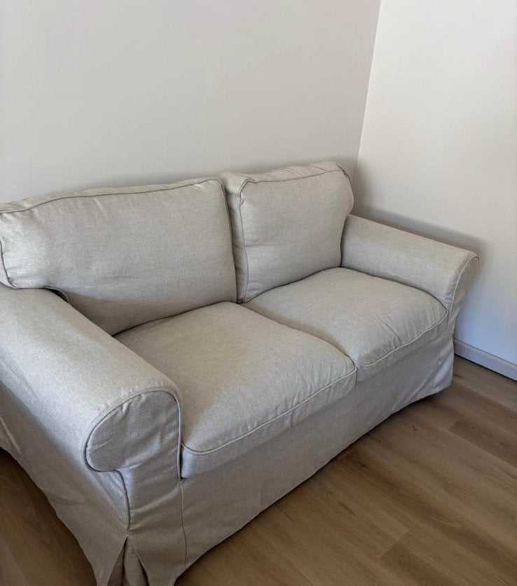 Ikea 2-zitbank, Huis en Inrichting, Ophalen, 150 tot 200 cm, 75 tot 100 cm, Stof