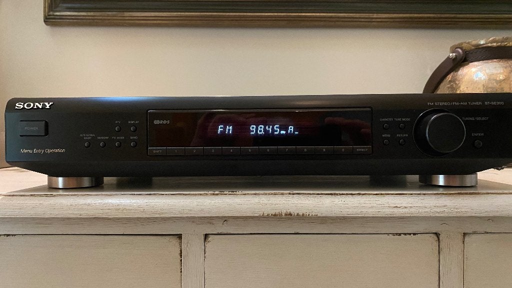 Sony Tuner ST-SE300, Audio, Tv en Foto, Ophalen, Gebruikt, Analoog