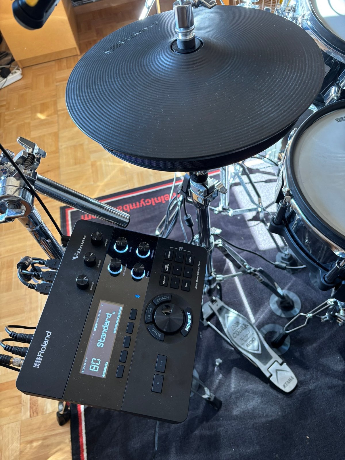 Elektronische drum Roland Vad507, Muziek en Instrumenten, Ophalen, Zo goed als nieuw, Roland, Elektronisch
