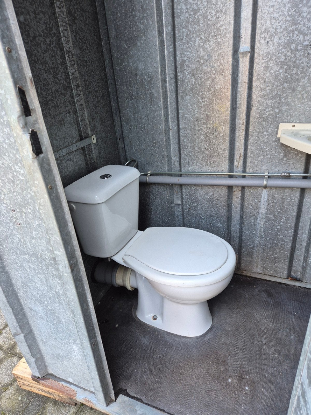 Toilet unit , dixi ,werf-wc, Enlèvement