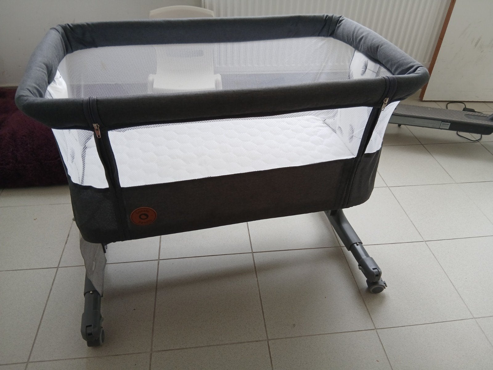 lionello pasgeboren baby bed, Ophalen, Zo goed als nieuw, Overige typen