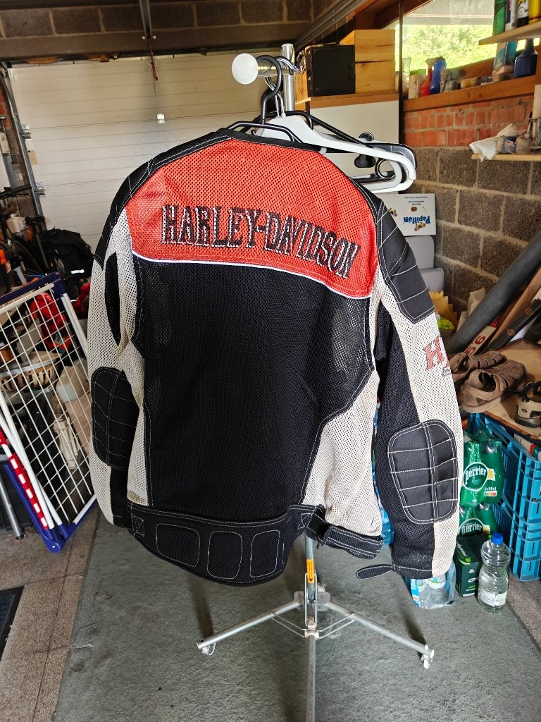 Motorvest, Motoren, Kleding | Motorkleding, Ophalen, Jas | textiel, Dames, Harley davidson