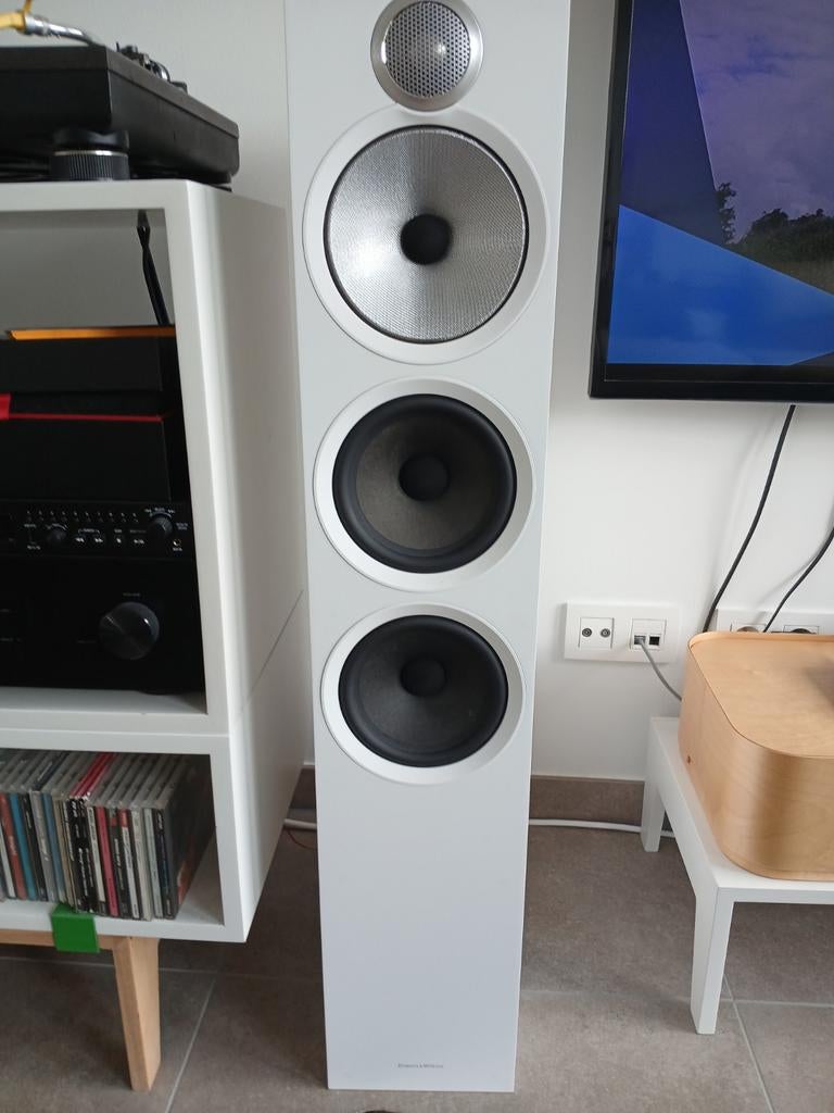 Bowers & Wilkens 603 S3 wit / wit, Audio, Tv en Foto, Luidsprekerboxen, Ophalen