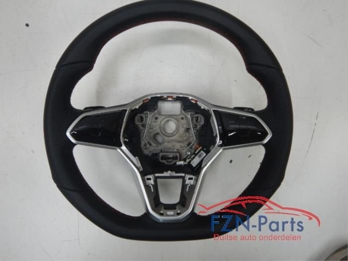 VW Golf 8 GTI Stuur Leer Leder Rood Stiksel MF+F1+ACC Nieuw, Auto-onderdelen, Ophalen of Verzenden, Gebruikt