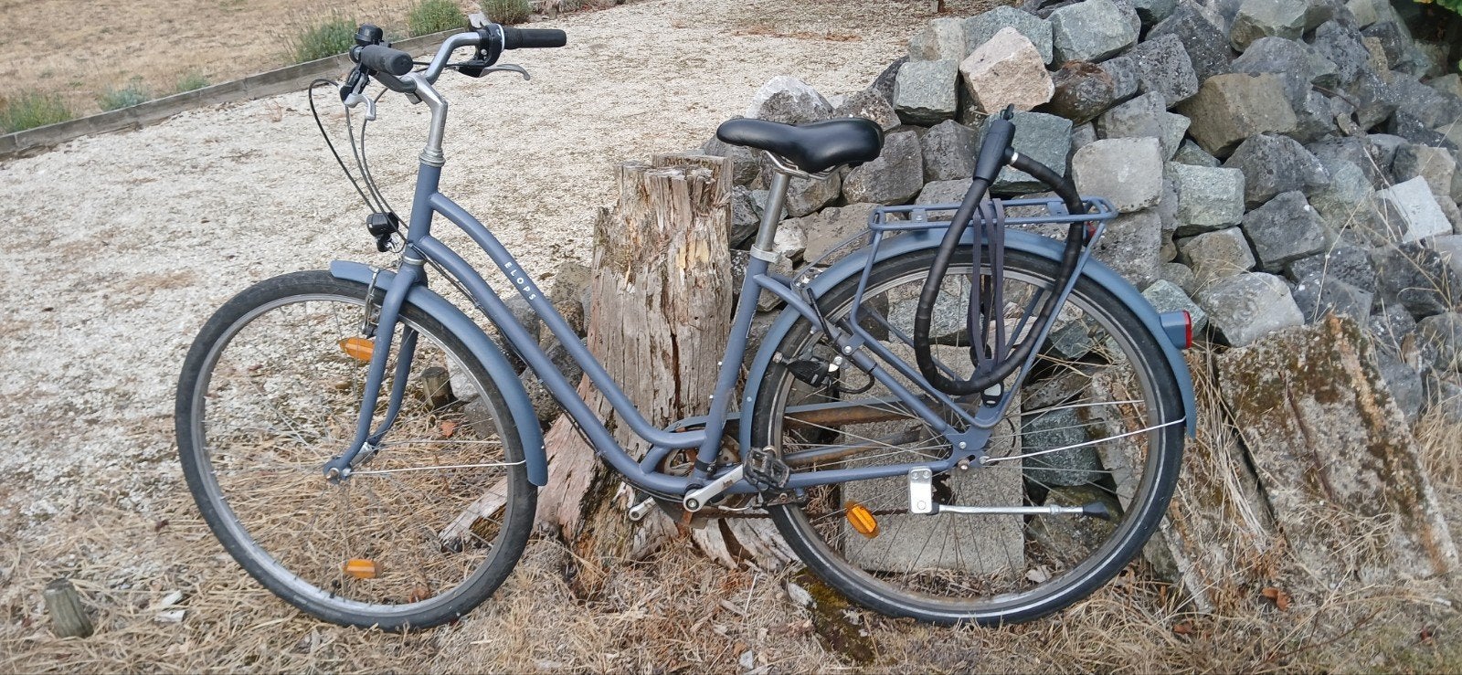 Kotfiets Dames Elops van Decathlon met lage opstap, Enlèvement, Utilisé, Elops ( Decathlon )
