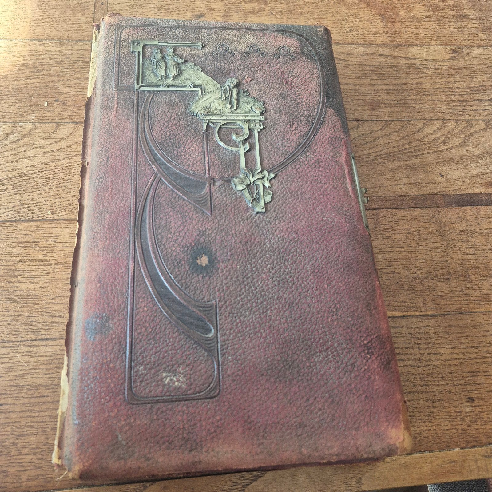 Art nouveau album, Ophalen of Verzenden, Foto