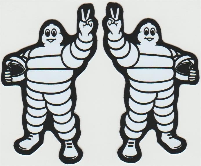 Michelin sticker set #43, Verzenden