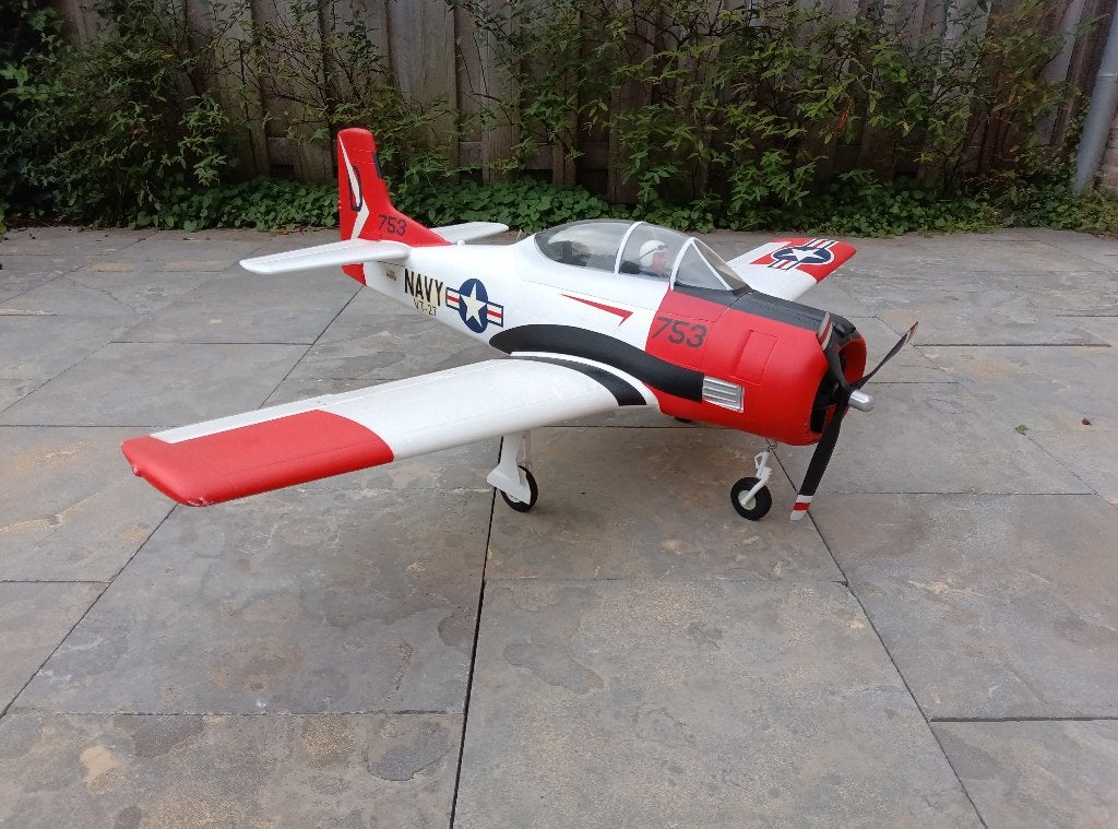 E-flite Trojan 1,2m BNF, Hobby en Vrije tijd, Ophalen, Zo goed als nieuw, Elektro