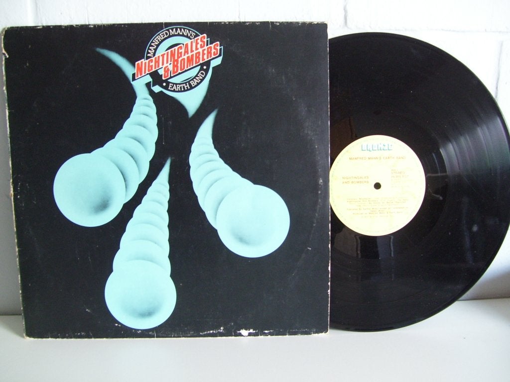 MANFRED MANN'S EARTH BAND Nachtegalen en bommenwerpers, LP, Originele persing, Ophalen of Verzenden, 12 inch