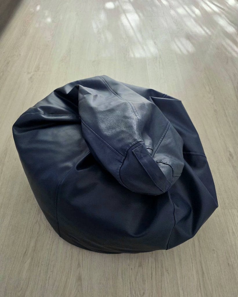 Pouf poire, Maison & Meubles, Sièges-poires, Enlèvement, Comme neuf, Bleu, Siège-poire