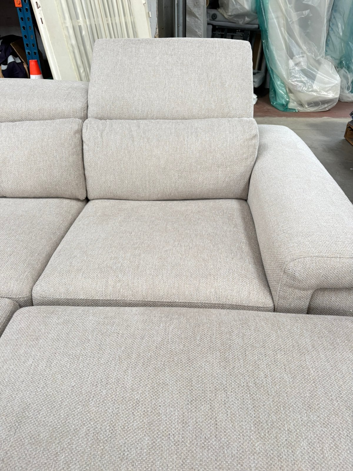 Canape lit beige et méridienne, Maison & Meubles, Canapés | Sofas & Chaises Longues, Neuf, 100 à 125 cm, Quatre personnes ou plus