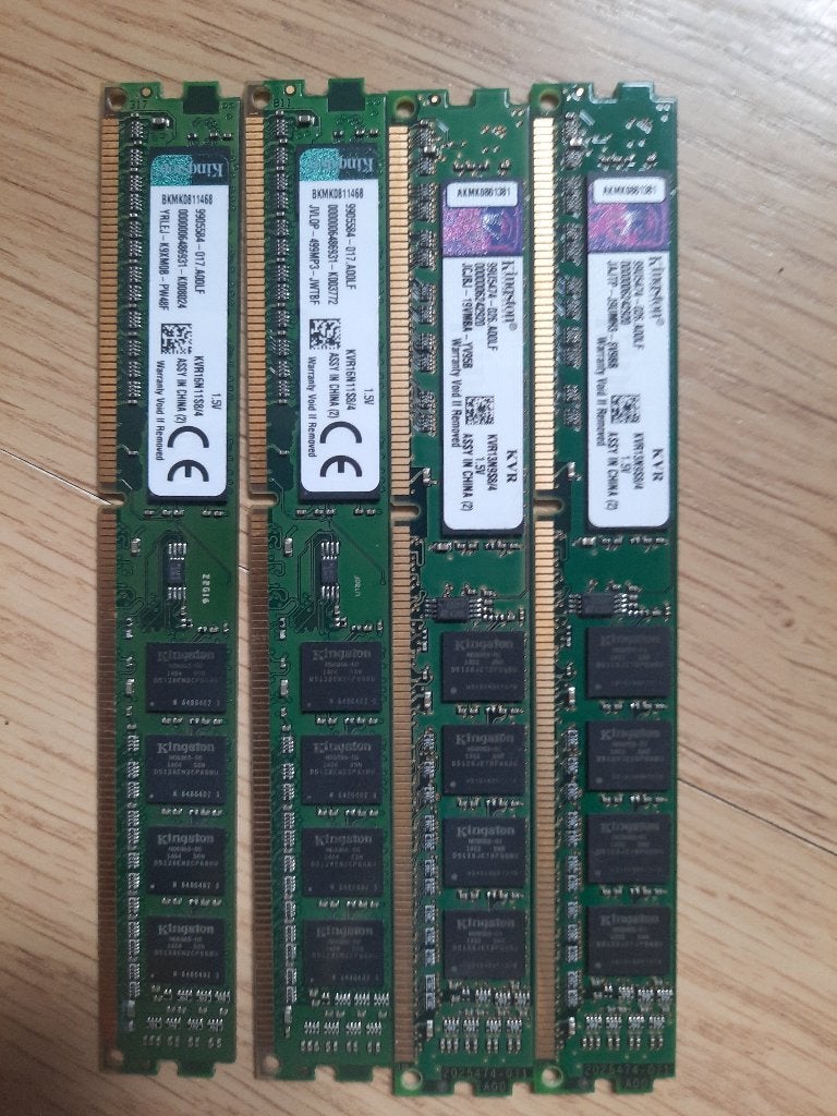 Kingston KVR13N9S8/4GB geheugenstick (4x4) (16 GB), Computers en Software, RAM geheugen, 1333 MHz, DDR3, Ophalen of Verzenden