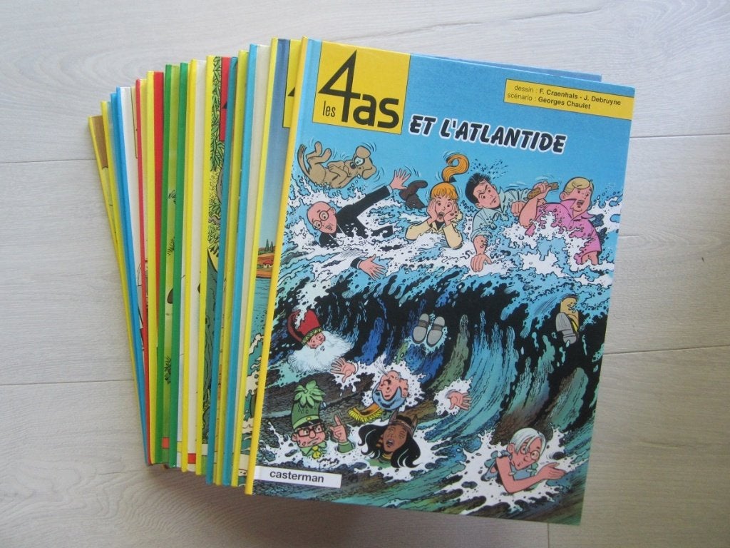 Les 4 As - Titres et prix dans la liste, Enlèvement ou Envoi, Comme neuf, F. Craenhals