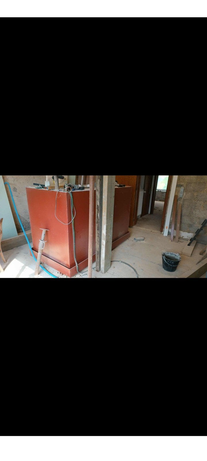 cuve à mazout 2500l avec bac de rétention, Bricolage & Construction