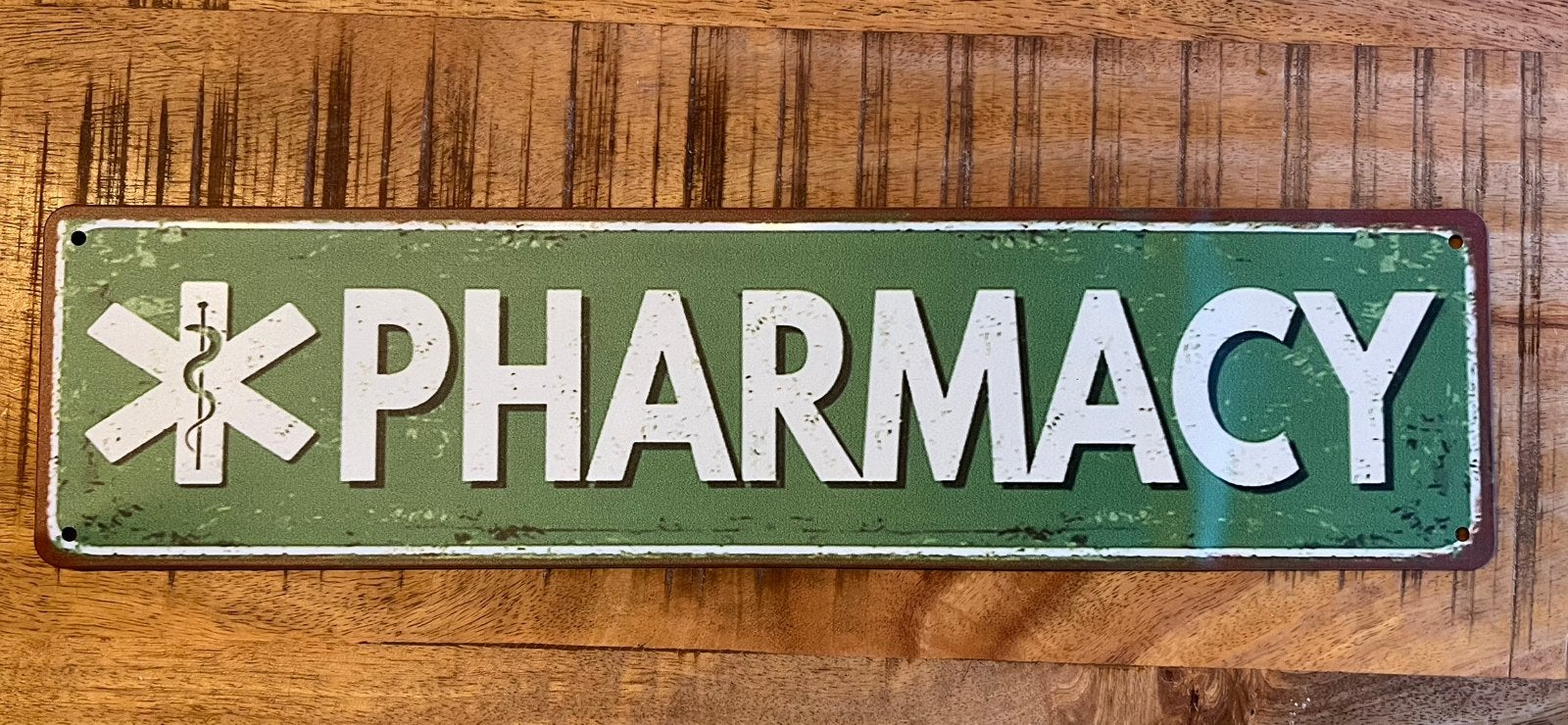 Plaque metallique pharmacie, Collections, Enlèvement ou Envoi