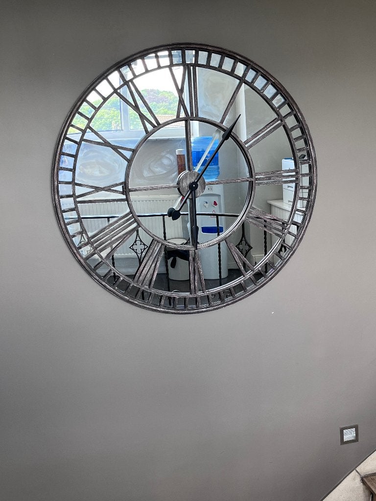 Miroir, Maison & Meubles, Rond, Enlèvement, Utilisé, 100 à 150 cm