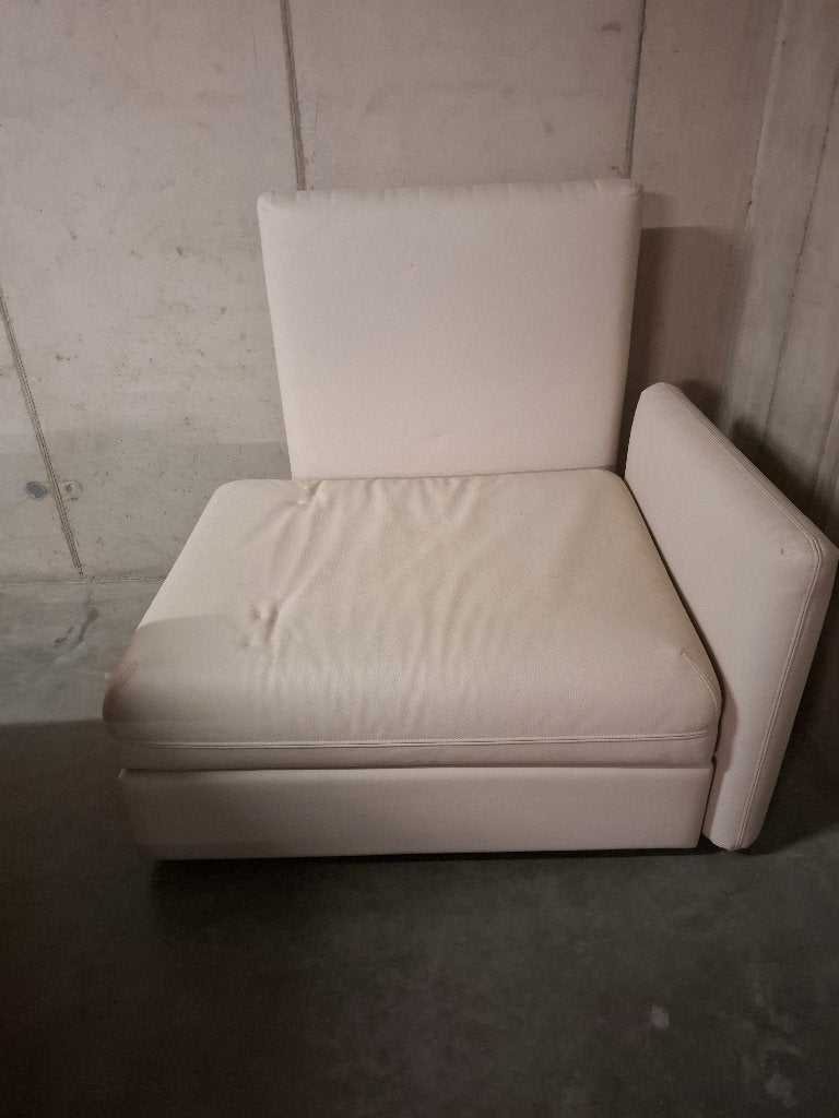 Leren hoekzetel Ikea ideaal voor kot, Maison & Meubles, Canapés | Salons, 75 à 100 cm, Banc d'angle, Moins de 150 cm, Une personne