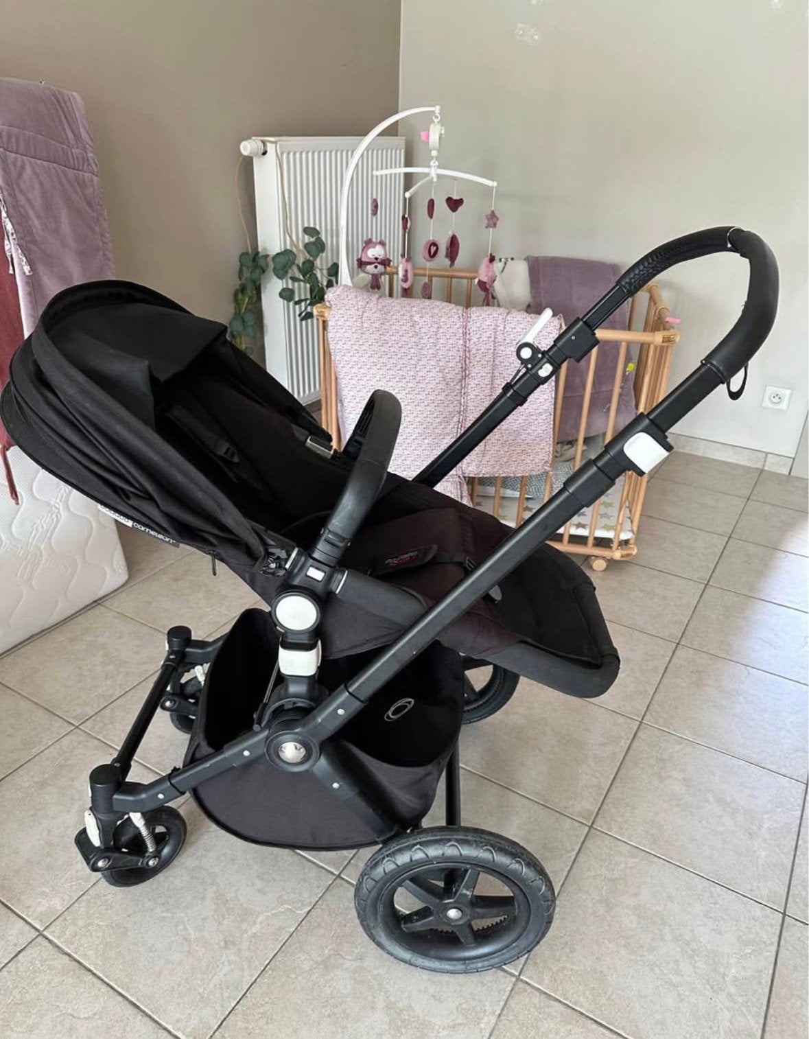 Poussette Bugaboo - Caméléon 3 - Édition Chevron Black, Enfants & Bébés, Poussettes & Combinaisons, Avec nacelle, Bugaboo, Enlèvement
