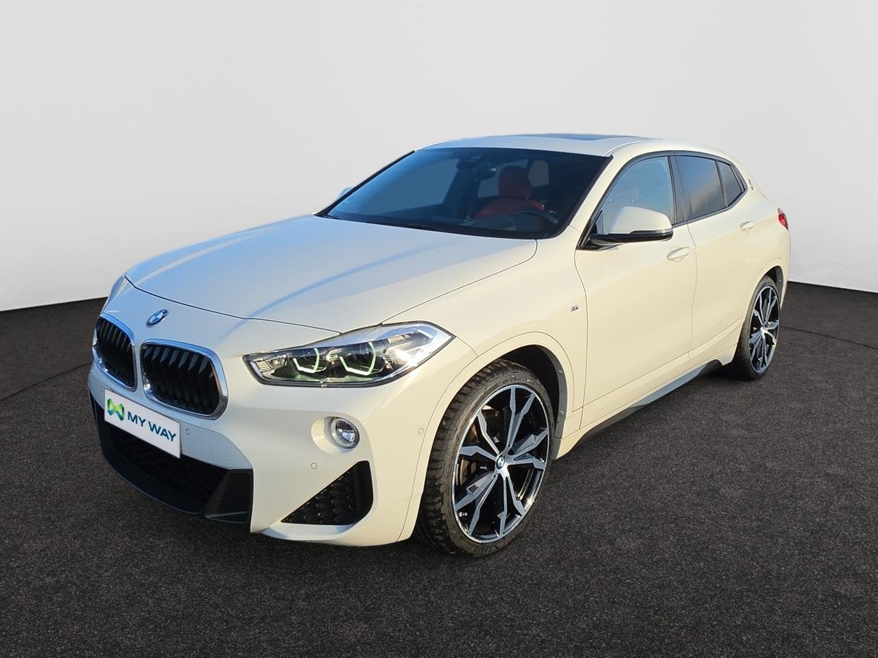 Bmw X2 (F39) X2 2.0iAS xDrive20 - M Pakket - Trekhaak - Lede, Auto's, X2, Wit, https://public.car-pass.be/vhr/bd0fab12-8447-4b3e-9559-d6587aa91d9e