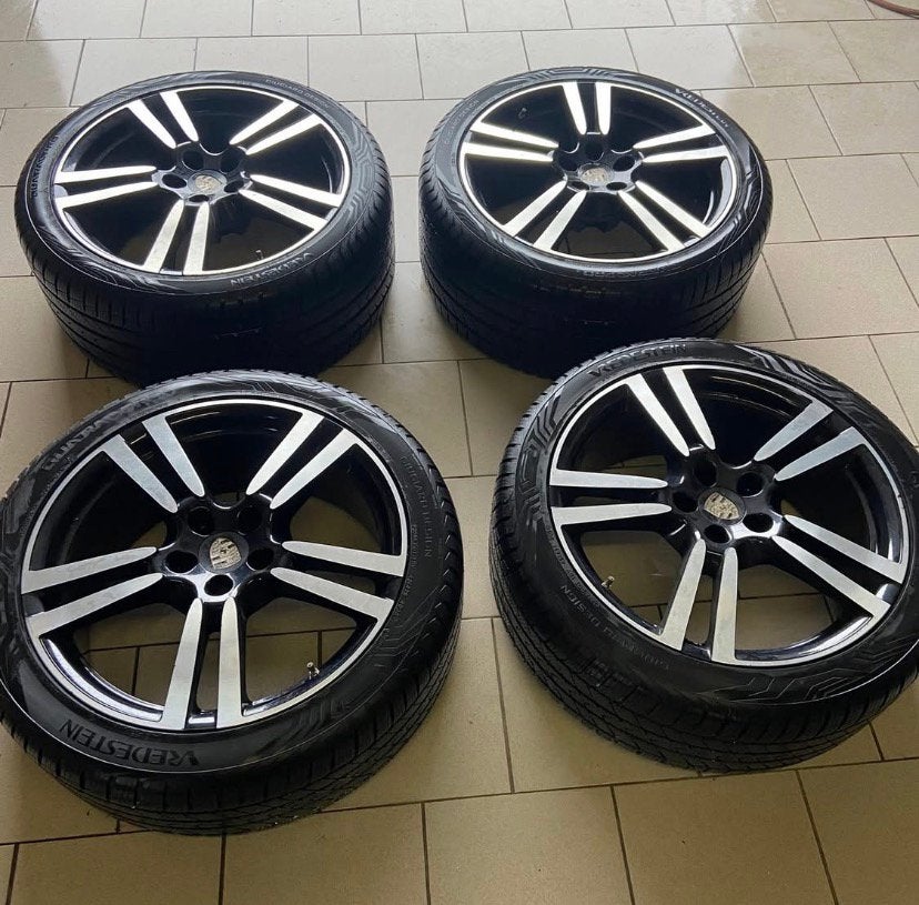 Jantes pour Porsche Macan 21pouces avec pneus neufs, Autos : Pièces & Accessoires, Enlèvement, 4 Saisons, Pneu(s)