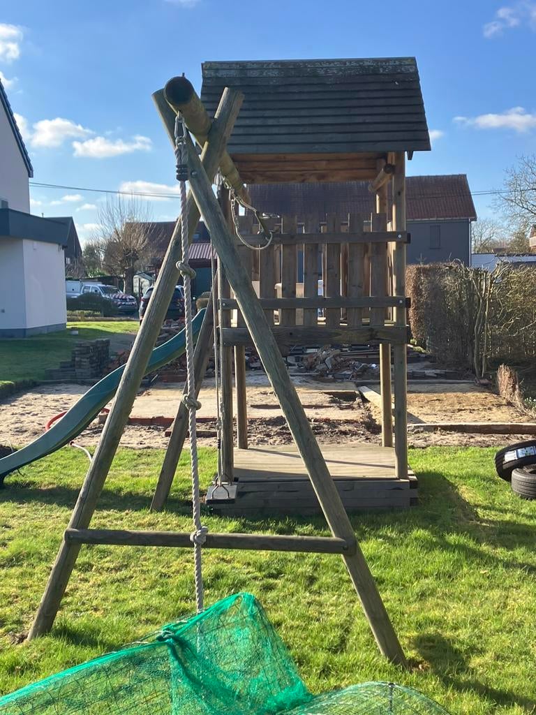 Speeltuig - zelf af te breken!! +prijs 2e keer verlaagd ;), Kinderen en Baby's, Speelgoed | Buiten | Speeltoestellen, Zo goed als nieuw