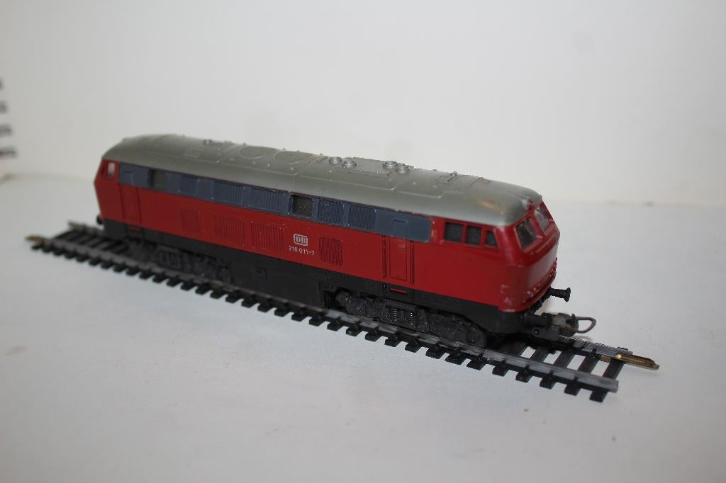 lima ho loco diesel DB 216 011-7, Enlèvement ou Envoi, Locomotive, Lima, Courant continu