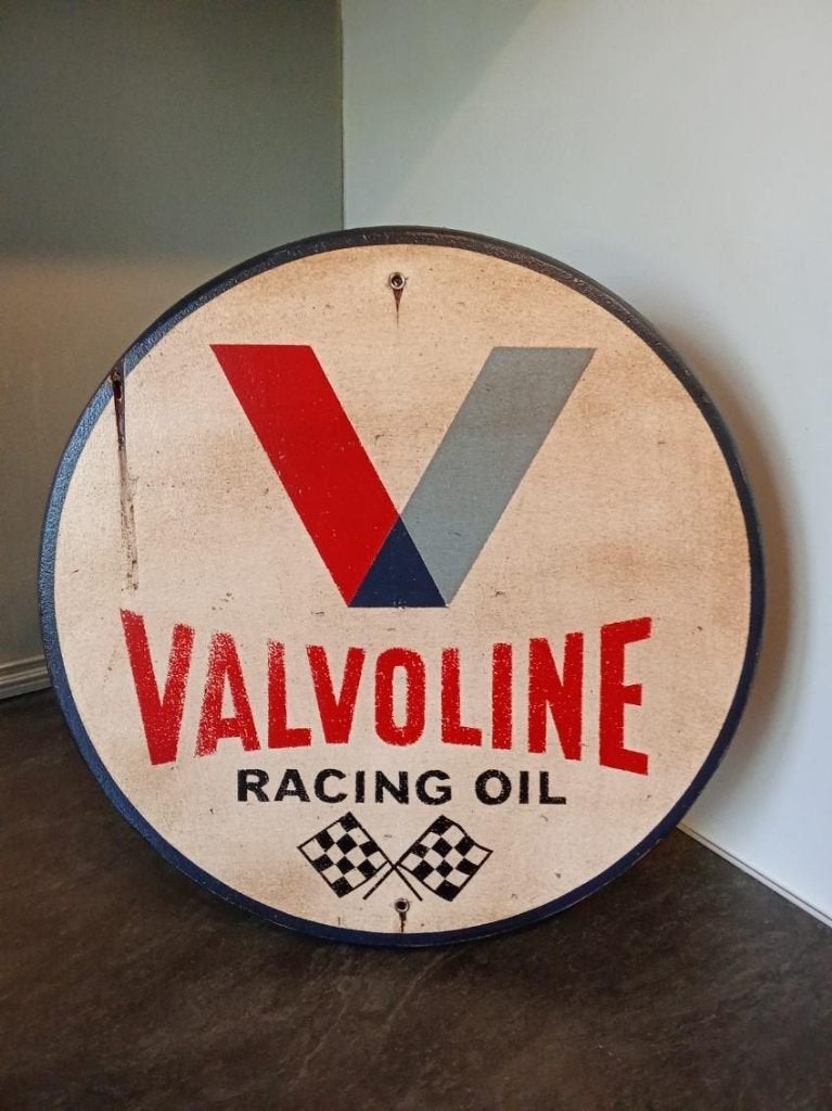 Panneau décoratif garage : VALVOLINE, Enlèvement ou Envoi