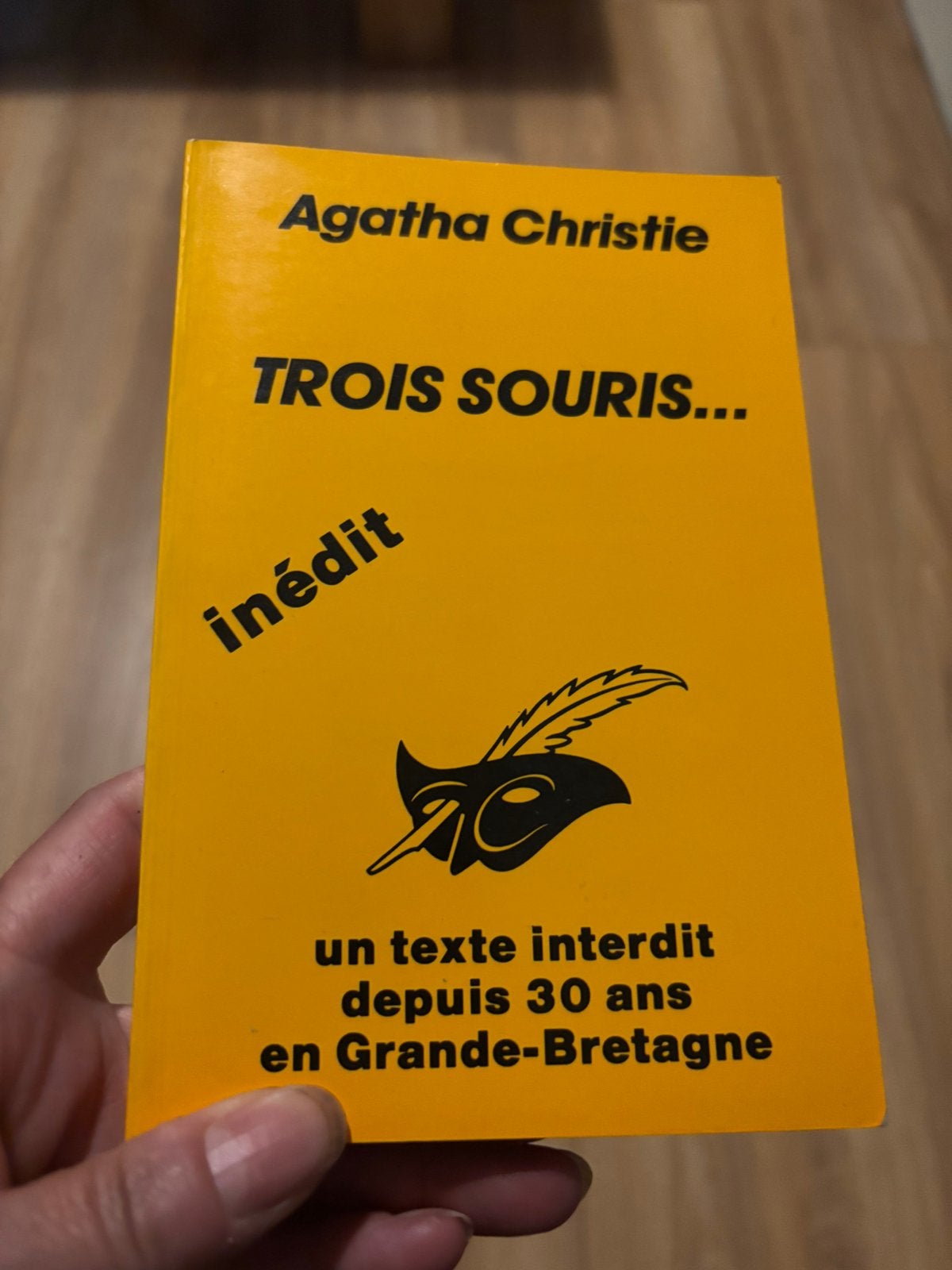 Trois souris (Agatha Christie), Enlèvement ou Envoi, Comme neuf, Agatha Christie