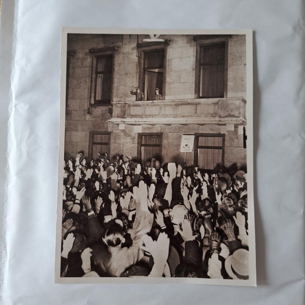 Photo de presse historique : Vote populaire de Berlin 1938, Enlèvement ou Envoi
