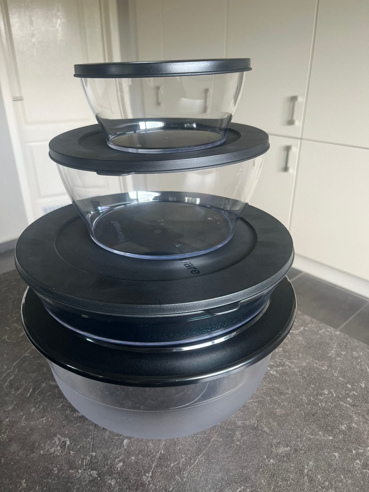 Tupperware set, nieuw, Ophalen, Nieuw, Schaal, Met deksel