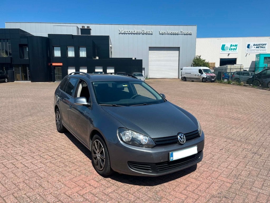 Volkswagen Golf 6 break 1.6TDI EURO 5, Auto's, Voorwielaandrijving, Euro 5, Stof, Zwart